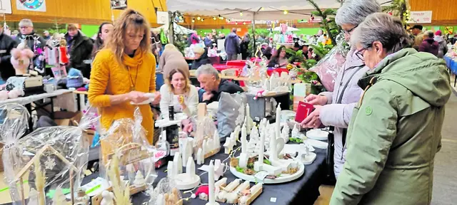 Publikumsmagnet – der Drochterser Kunstmarkt | Foto: ig