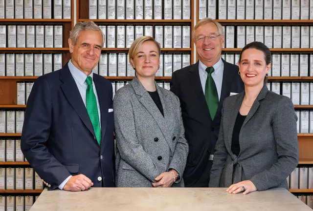 Jochen (v. li.), Anna, Michael und Sara Spethmann | Foto: LSH Lauren Spethmann Holding AG &amp; Co.KG