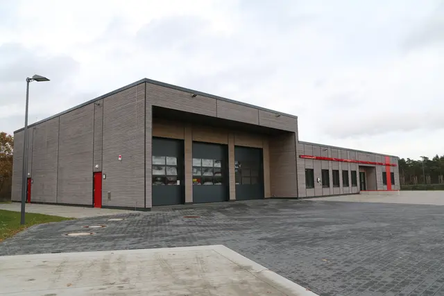 Das neue Feuerwehrgerätehaus in Sprötze - viel Platz für die Rettungskräfte | Foto: Stadt Buchholz