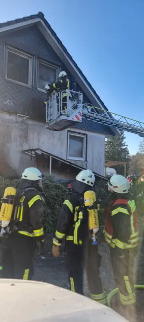 Die Feuerwehr im Einsatz | Foto: Feuerwer SG Apensen