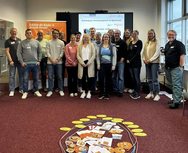 Teilnehmende der Schulung zum Schutz von Kindern und Jugendlichen im organisierten Sport | Foto: KSB Harburg_Land
