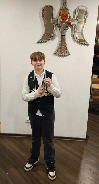 Stadtjugendkönig Lichtpunkt Rafael Toonen - Pattensen | Foto: Gordon Zabel