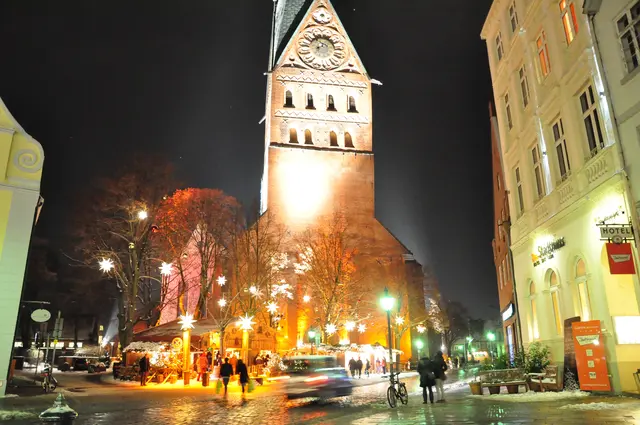 Auch Am Sande wird es weihnachtlich | Foto: Lüneburg Marketing GmbH/Mathias Schneider