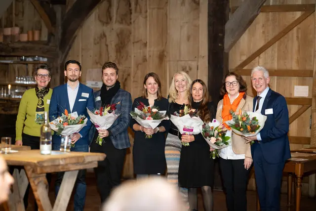 Frauke Petersen-Hanson (v. li.), Philipp Schendel, Julian Kühnel, Mailin Landschoof, Corinna Horeis, Trixie Ritter, Kerstin Witte, Rainer Rempe | Foto: bwr