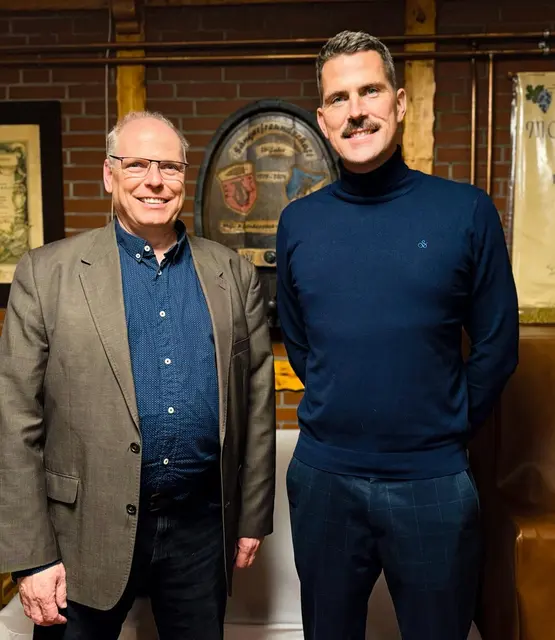 Hartmut Dieterle und Marco Hauschild (Liquidator und 1. Vorsitzender des Gewerbevereines) | Foto: cku