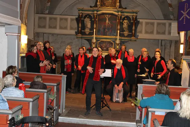 In der St.-Johannis-Kirche sang der Gospelchor "Spirit of St. John" | Foto: ce