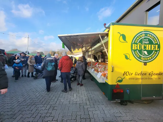 Der gemeinsame Weihnachtsmarkt der Firma Büchel und des Gewerbevereins Ahlerstedt war ein einzigartiges Ereignis | Foto: wd