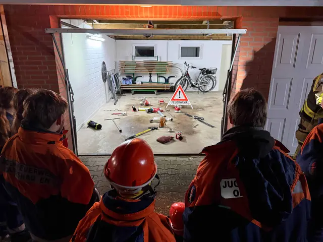 Garagen-Aufgabe - hier für die Jugendfeuerwehr Oldershausen | Foto: Lutz Wreide