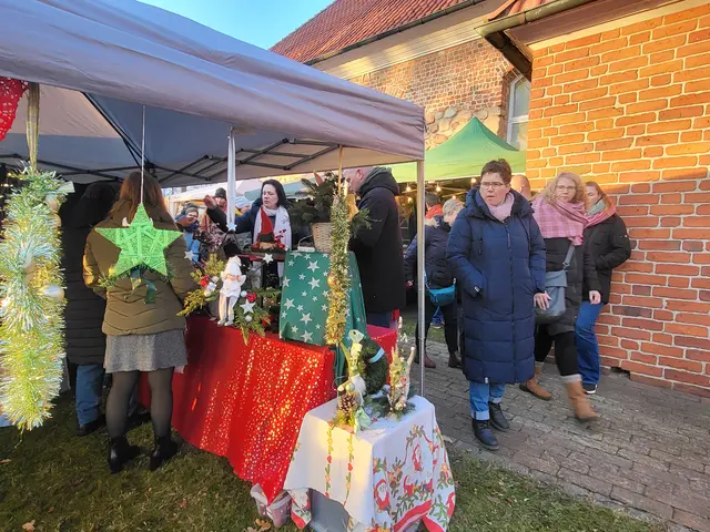 Auch in Bargstedt war viel Andrang beim Weihnachtsmarkt | Foto: wd