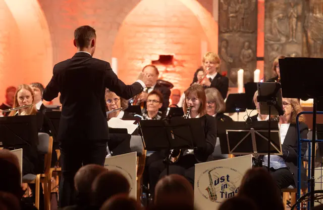 "Just in Time" ließen ihren Big Band-Sound erklingen. | Foto: ks