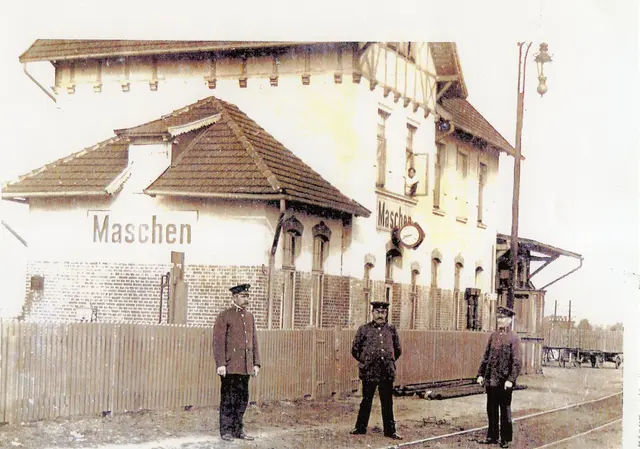 Bahnhof Maschen im Kaiserreich | Foto: Gemeinde Seevetal