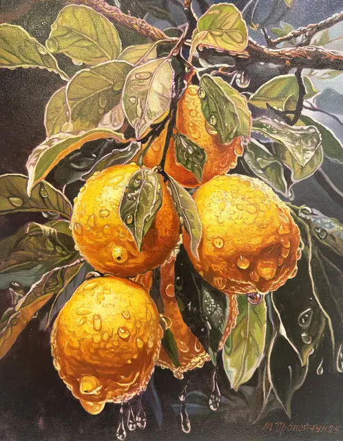 Das Ölgemälde von Maria Prokopchuk, 35x45 cm
ist auf dem Plakat zu sehen | Foto: Julia_Kotenko_SINNFALL