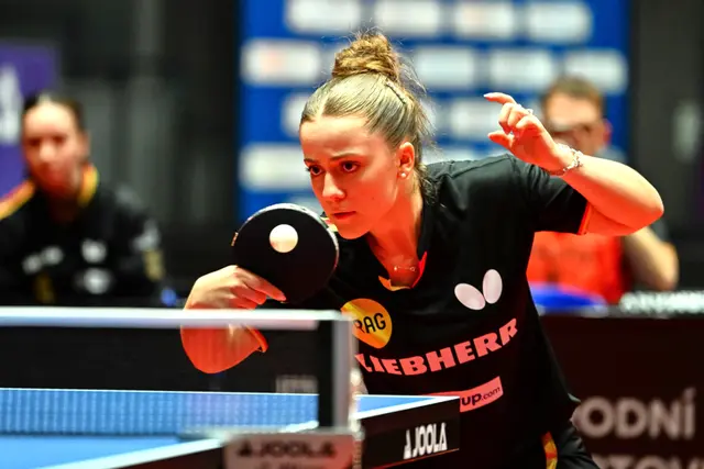 Die heutige 19-jährige Mia Griesel spielt in der 1. Bundesliga für Berlin und holte den WM-Titel in der Doppelkonkurrenz der U19 in Rumänien | Foto: Lukas Kabon