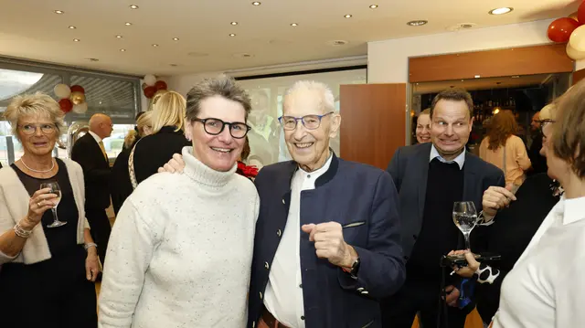 Frauke Petersen-Hanson (McDonald's) mit Anro Reglitzky | Foto: AR Promedia