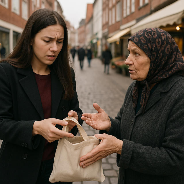 Symbolbild: Gutgläubig überreichte eine Frau der vermeintlichen Heilerin einen mit ihrem Bargeld gefüllten Stoffbeutel | Foto: KI-generiert