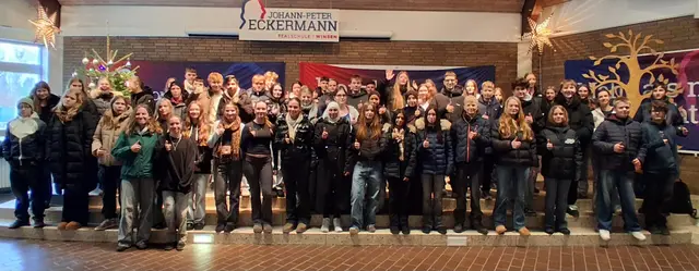 Etwa ein Drittel der rund 600 Eckermann-Realschüler engagiert sich vor Ort ehrenamtlich | Foto: Neises