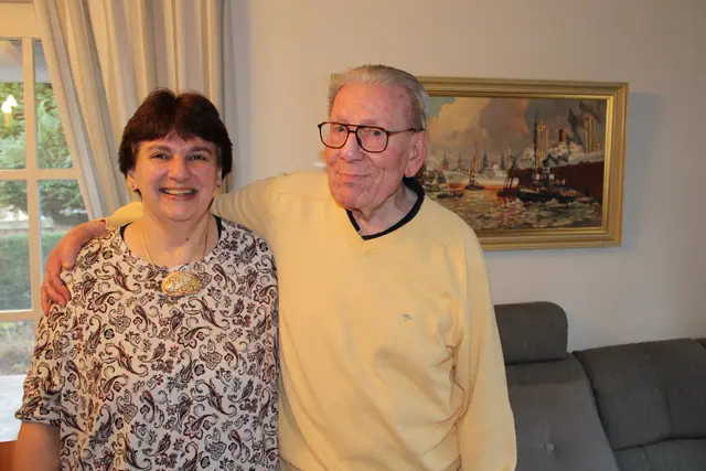 Vor 30 Jahren heiratet Rolf "seine Astrid" an dessen Geburtstag, somit konnten gleich zwei besondere Ereignisse gefeiert werden.  | Foto: jvp