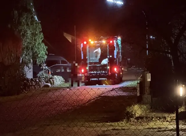Nach vielen Tagen des Wartens wurden die gelben Säcke am Abend endlich abgeholt | Foto: tml