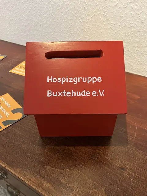 Spenden erwünscht - in der Hospizgruppe Buxtehude e.V. | Foto: Sandra Polenz