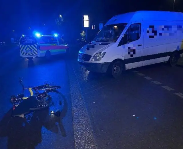 Unfallstelle Stade | Foto: Polizei