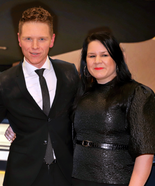 Das Trainer-Duo von Blau-Weiss: Christopher Voigt und Franziska Becker | Foto: cc