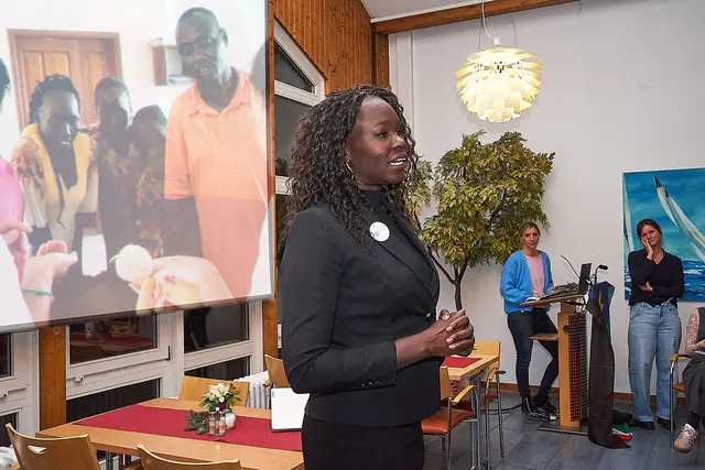 Diana Joseph, leitende Oberärztin der Gynäkologie und Geburtshilfe am Krankenhaus Buchholz, berichtete von ihrem Hilfseinsatz im November im Südsudan | Foto: Krankenhäuser Buchholz_Winsen