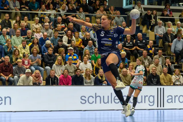 Torgefährlich: Maj Nielsen  | Foto: Jürgen Willholt