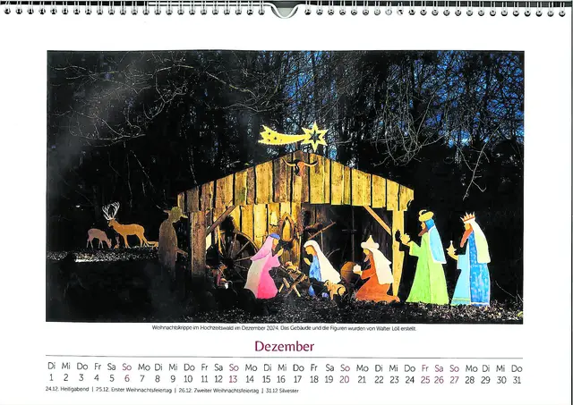 Heidenau hat für das Jahr 2026 erstmals einen Dorfkalender | Foto: Justus Kraft, Fem &amp; Filou