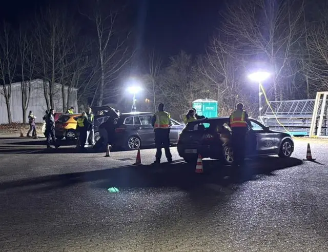 Kontrolle in Buxtehude | Foto: Polizei 