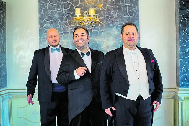 Die drei Tenöre werden die Besucher in ihren Bann ziehen | Foto: Chris Heidrich