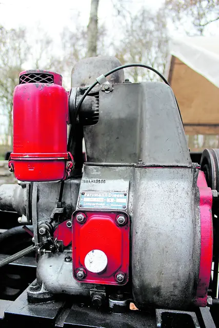 Der Motor lieft zuvor auf einem Förderband | Foto: sb