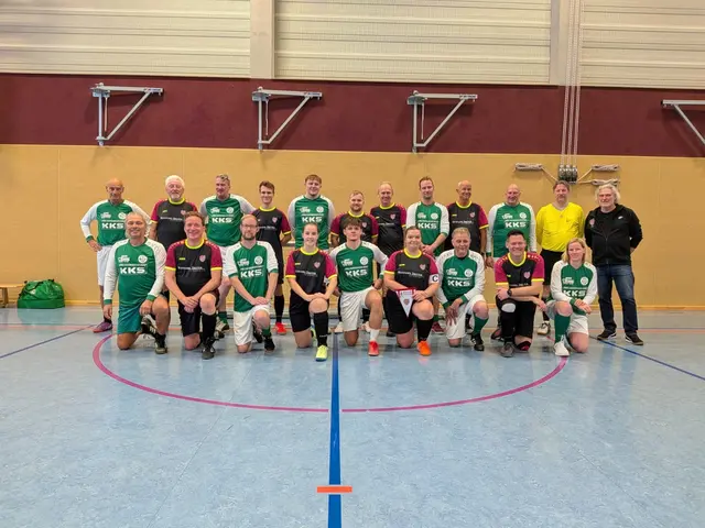 Freundschaftsspiel der Fleestedter WALKING REDS vs. TSV Elstorf im Sportzentrum Seevetal | Foto: U. Vergin