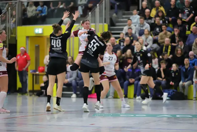 Trotz guter Szenen ging das Spiel klar verloren. Die Chancenauswertung war zu gering | Foto: Katja Hinrichs (HL Buchholz 08-Rosengarten) 