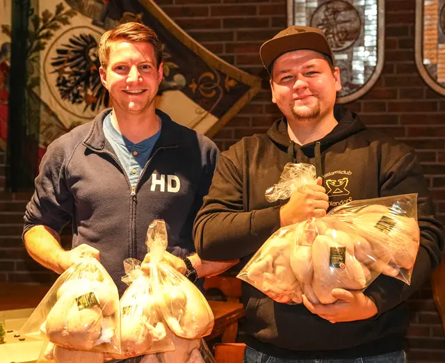 Die Gewinner Heiko Dinse (li.) und ,André Kurth | Foto: SK Ohlendorf