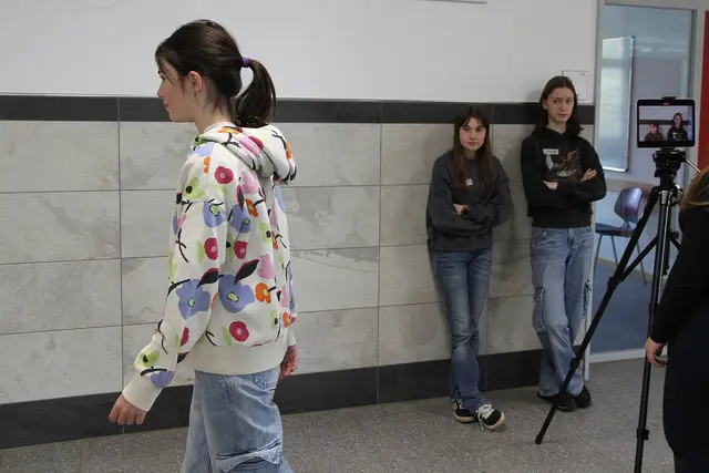Auch das Thema Mobbing wurde von den Schülern als Kurzfilm in Szene gesetzt | Foto: Silke Rauscher