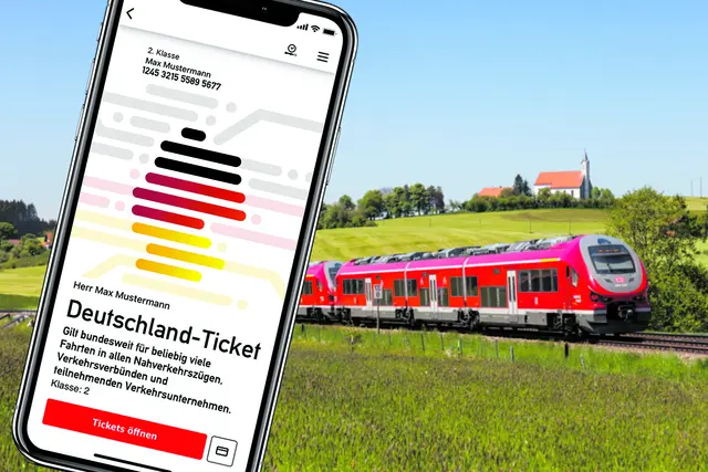 Das beliebte Deutschlandticket wird teurer | Foto: Adobe Stock/ Markus Mainka