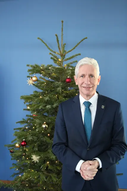 Landrat Rainer Rempe blickt zum Jahreswechsel auf 2025 zurück 
 | Foto: Landkreis Harburg