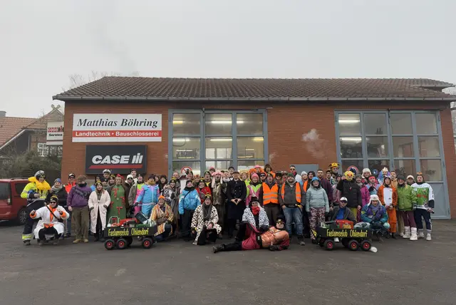 Gruppenbild Faslam 2025 | Foto: Faslamsclub Ohlendorf