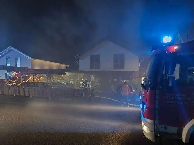 Feuer am Ellerbruch in Buxtehude | Foto: Polizei