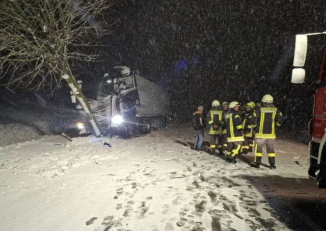 Unfallstelle in Harsefeld | Foto: Polizei