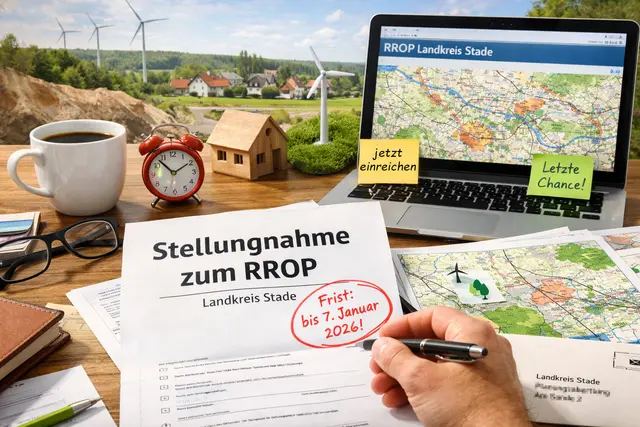 Die Frist für die Einreichung von Stellungnahmen zum neuen RROP endet in Kürze | Foto: KI-generiert