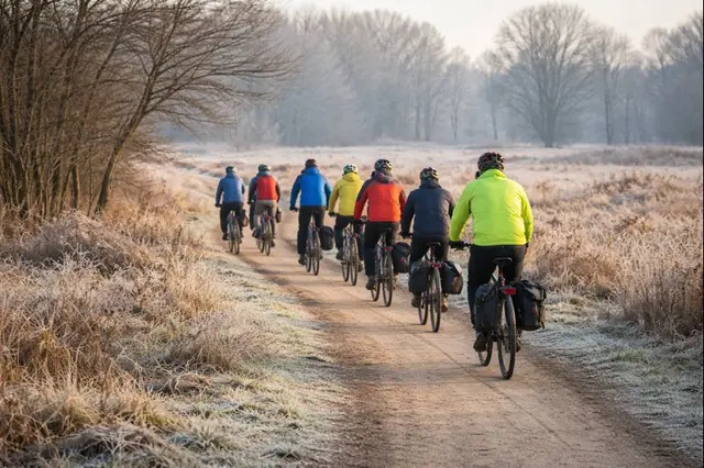 Radtour druch die winterliche Landschaft_Symbolbild | Foto: jvp_ChatGPT