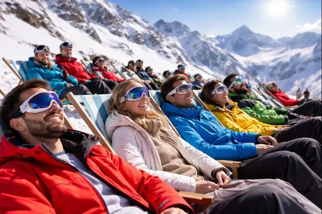 Beim Sonnenbaden in den Bergen ist ein ausreichender UV-Schutz notwendig | Foto: jvp_ChatGPT