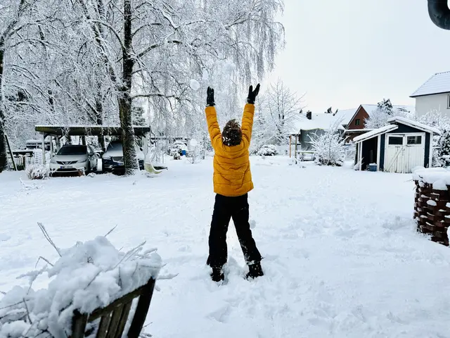 Für Kinder könnte der Schnee ewig liegen - der Spielspaß scheint unbegrenzt | Foto: tml