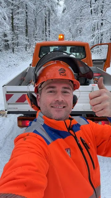 Mit Spaß bei der Arbeit für andere: Marcel Perlich | Foto: Markus Hensel