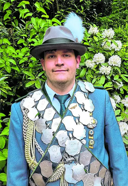 Daniel Bauhahn, der amtierende Schützenkönig des KKS Tell, nahm auch am Lehrgang teil | Foto: KKS Tell Buchholz