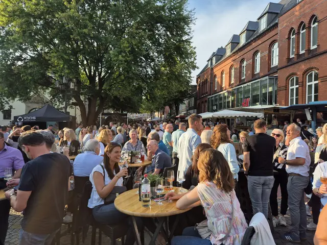 Ausgelassene Stimmung beim Stader Winzerfest | Foto: STADE Marketing und Tourismus GmbH