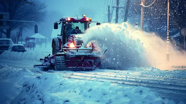 Schneefräse im Einsatz_Symbolbild | Foto: AdobeStock_KI_Daria
