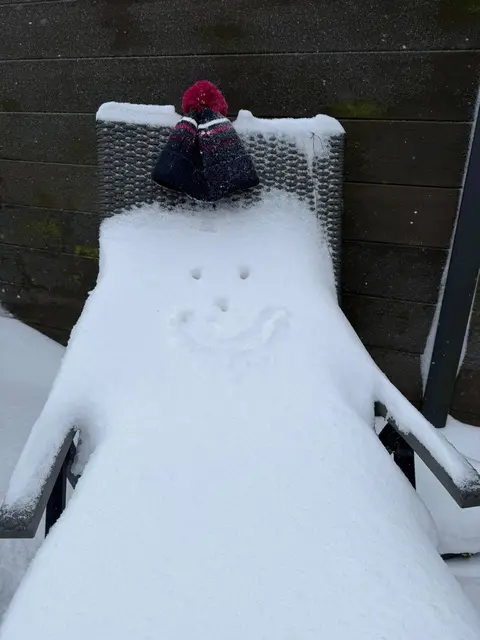 Einfach mal den Schnee genießen ;-)
gesendet per WhatsApp | Foto: Annika aus Karoxbostel