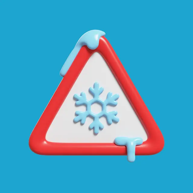 Winterliche Witterung sorgt für Glätte – erhöhte Vorsicht auf Gehwegen und Straßen ist geboten (Symbolbild) | Foto: Freepik